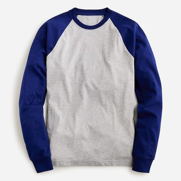 J. Crew Long Sleeve Baseball T Shirt - Picture 1 of 1